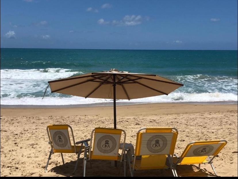 Flat Oka Beach Residence Luxo Pôrto das Galinhas Eksteriør bilde
